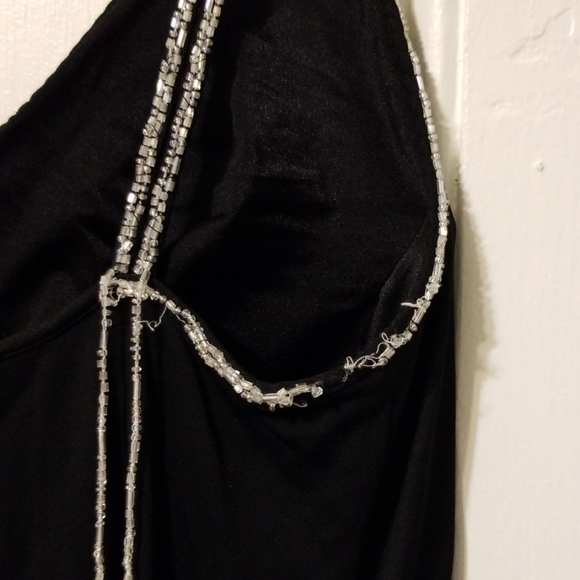 [La Perla] nwt embellished black slip dress. - Picture 7 of 7